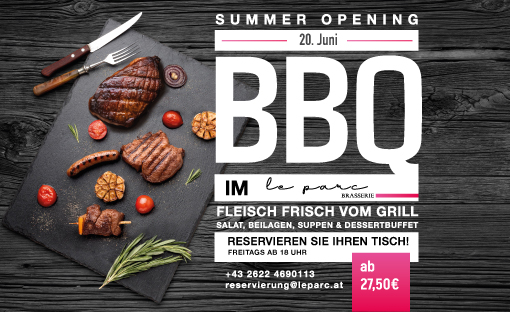 BBQ Summer opening