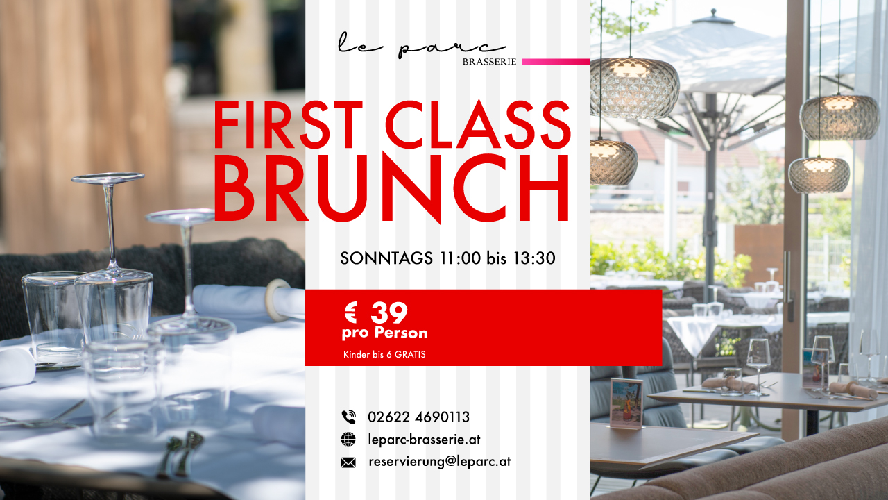 FIRST CLASS BRUNCH